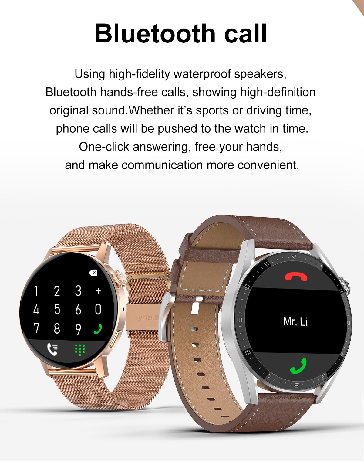 SANLEPUS NFC Smart Watch 2023 New Men Business Smartwatch GPS Moverment Track Bluetooth Call Wireless Charging Fitness Bracelet