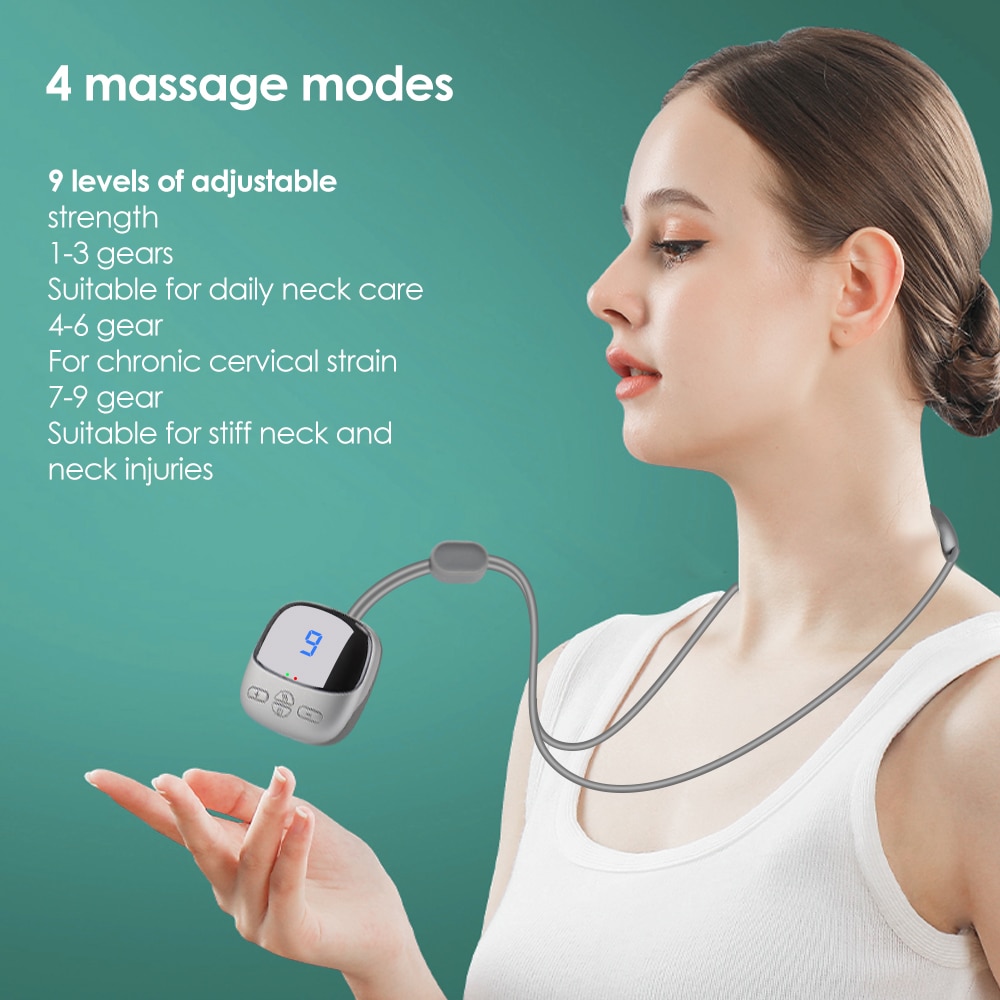 Portable Hot Compress Shoulder and Neck  Electric Massager