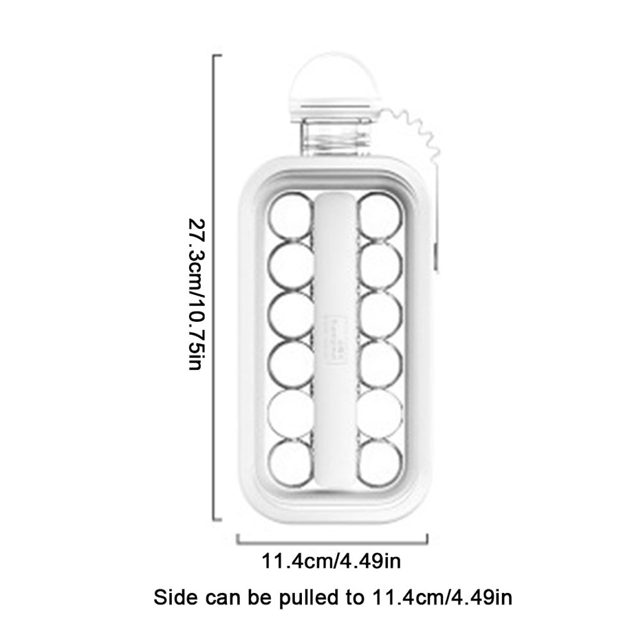 Hockey Maker Kettle Kitchen Bar Accessories Gadgets Ice Cube Mold 2 in 1 Multipurpose Container Pot