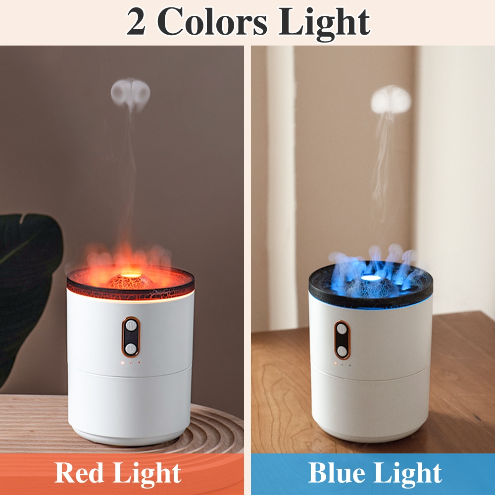 Flame Air Humidifier Essential for Bedroom Fragrance