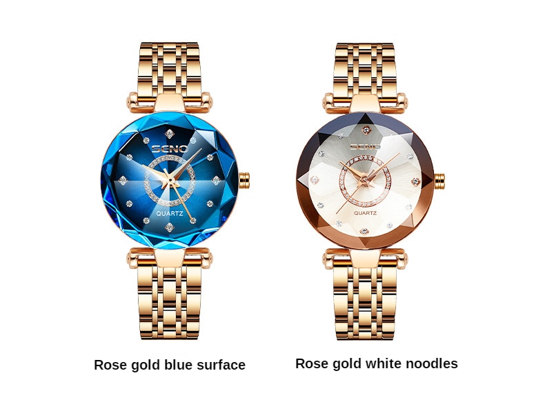 Luxury Brand Women's Ultra Thin Quartz Watch- Exclusive Colors