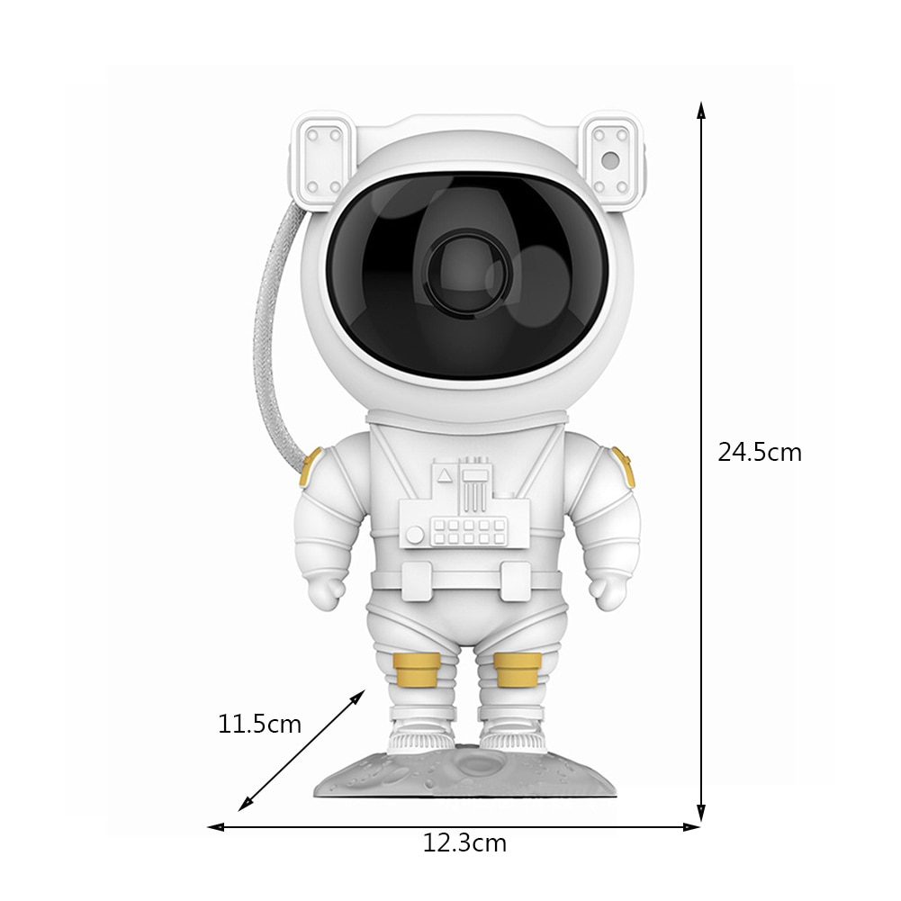 Starry Sky Astronaut Night Light Galaxy Starry Star Projector Lamp With Remote Control