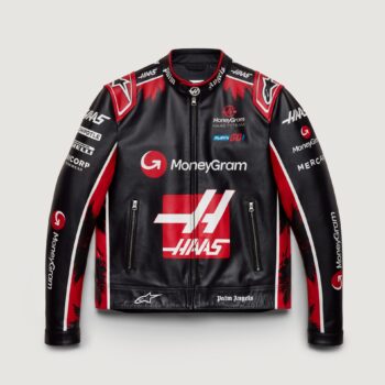 PALM ANGELS + ALPINESTARS X MONEYGRAM HAAS F1 TEAM JACKET