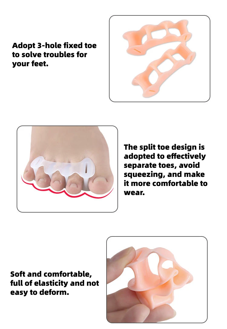 Toe Spacers Empower Your Feet The #1 kit designed to correct your feet  for Men & Women Small (2 Pairs)