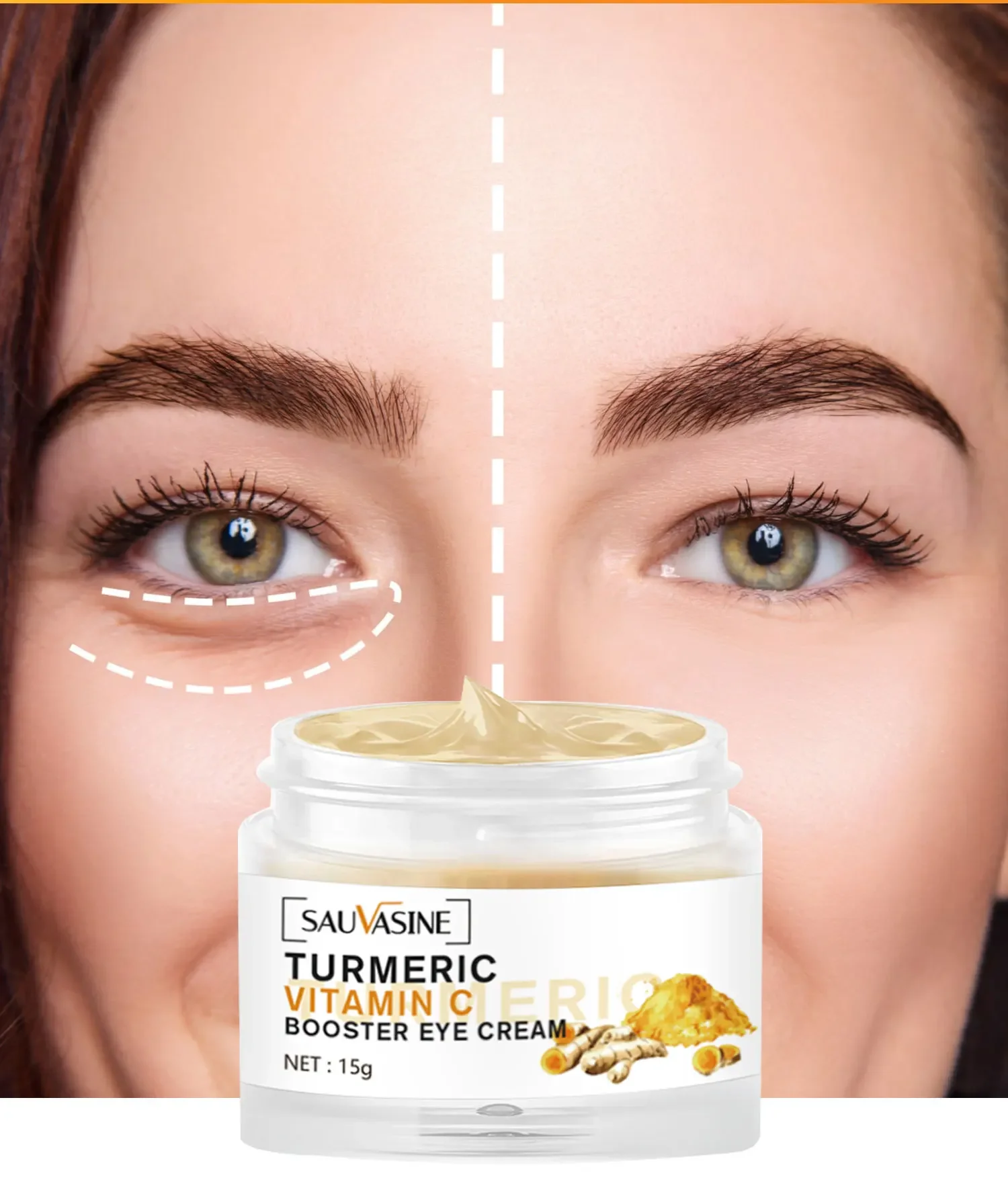 Turmeric Under Eye Dark Circle Remover Cream