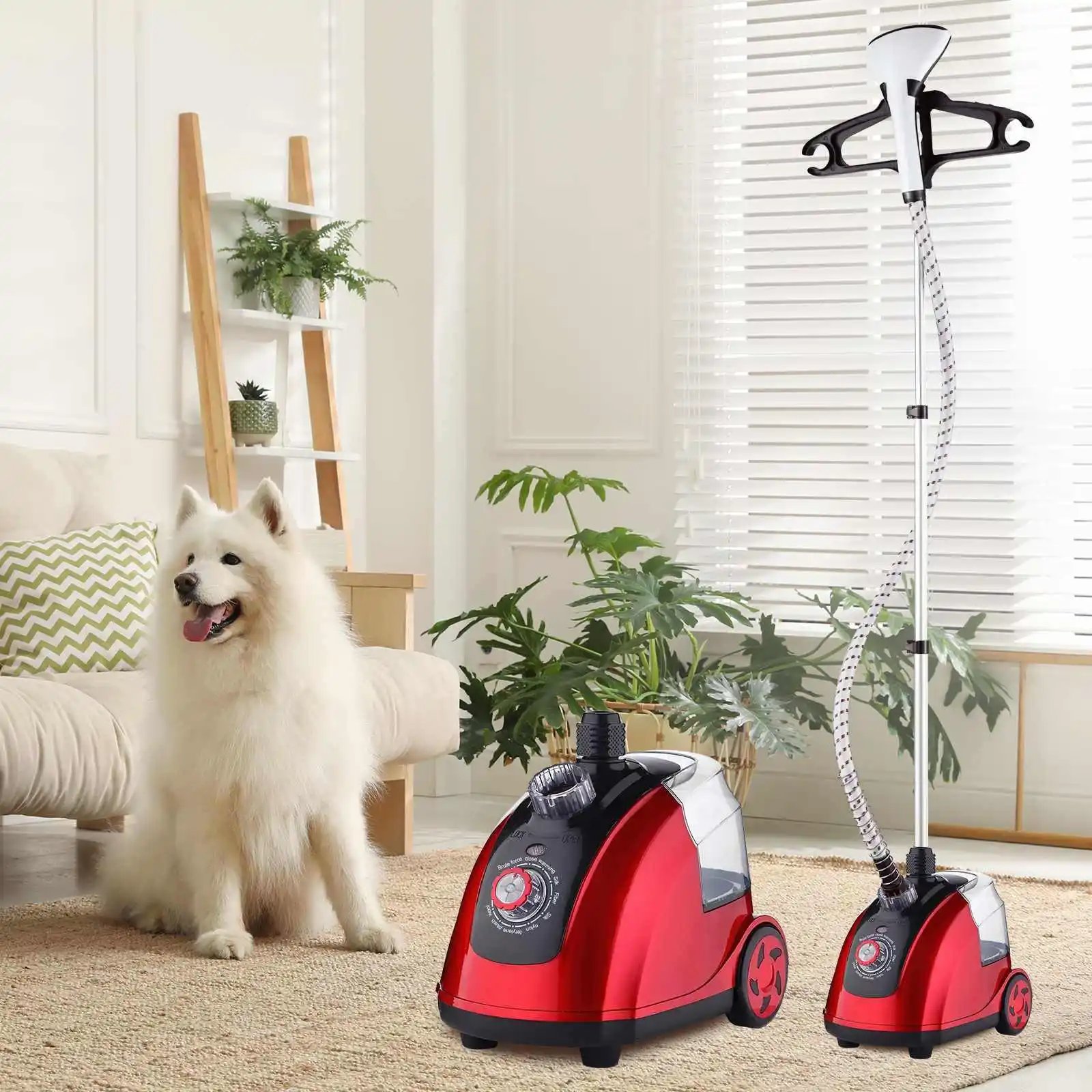 1800W 11 Gear Adjustable Garment Steamer 1.8L Hanging Vertical Steam Iron Home Handheld Garment Steamer Machine For clothes