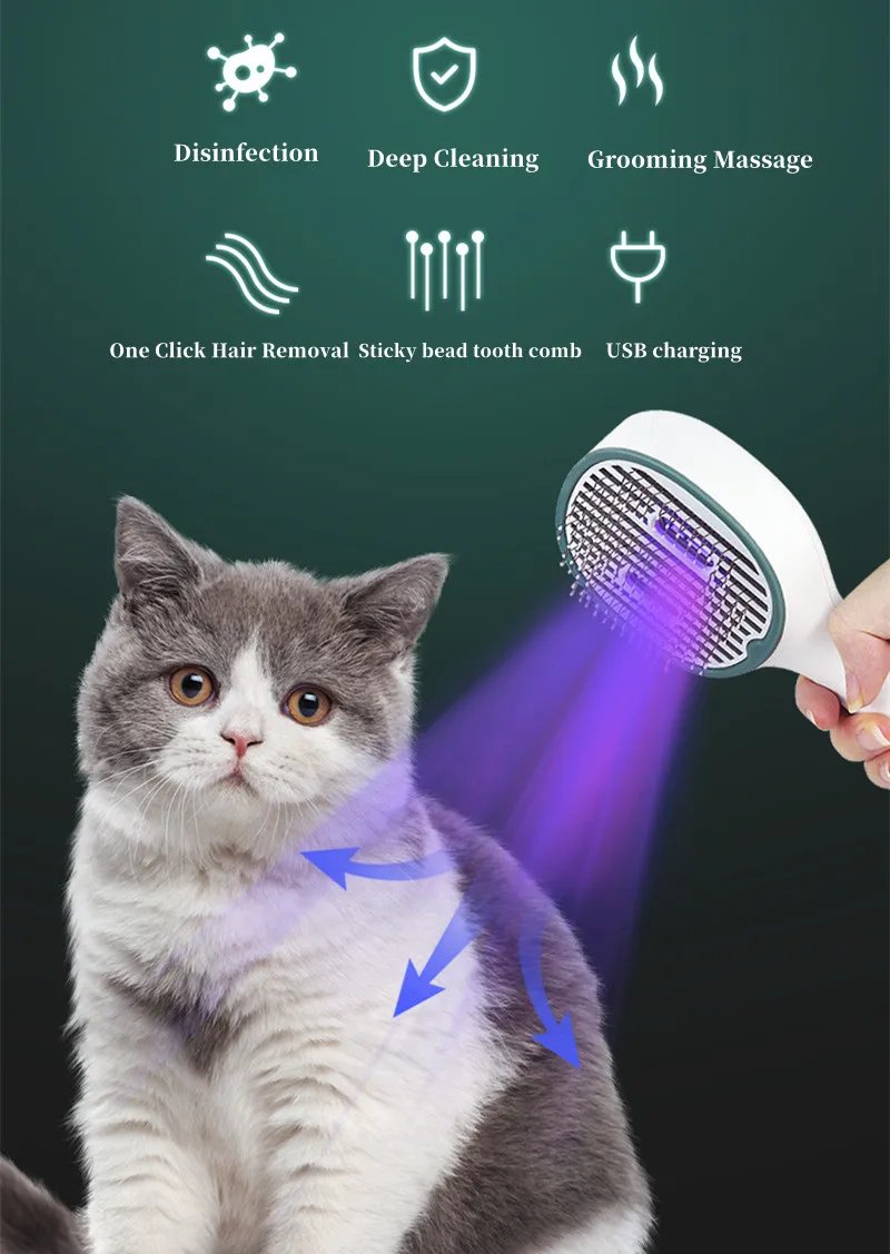 Cat Comb Dog Hair Remover Brush