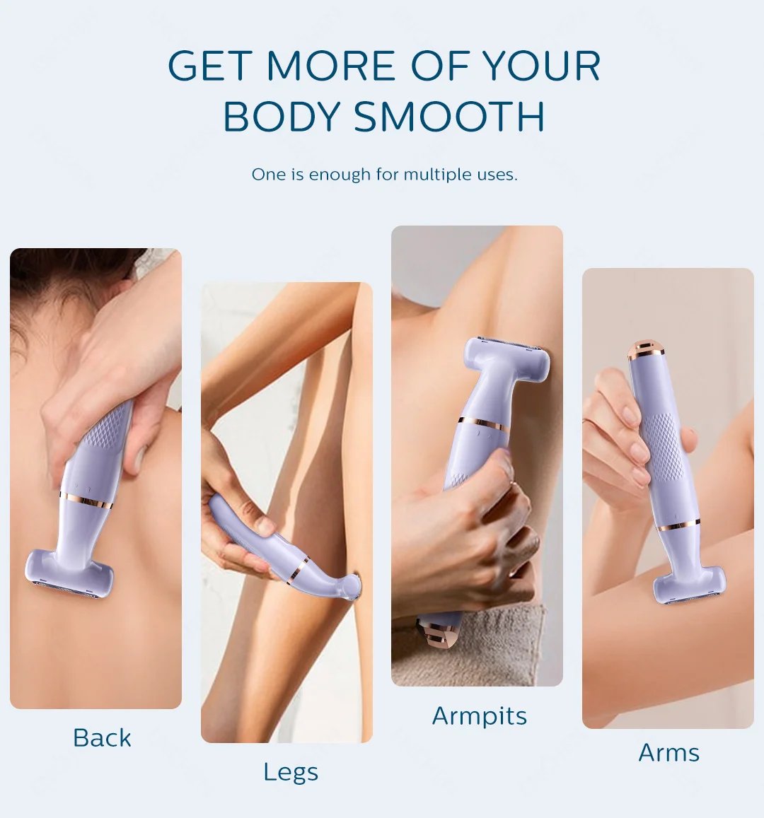 3-in-1 Women's Hair Trimmer
