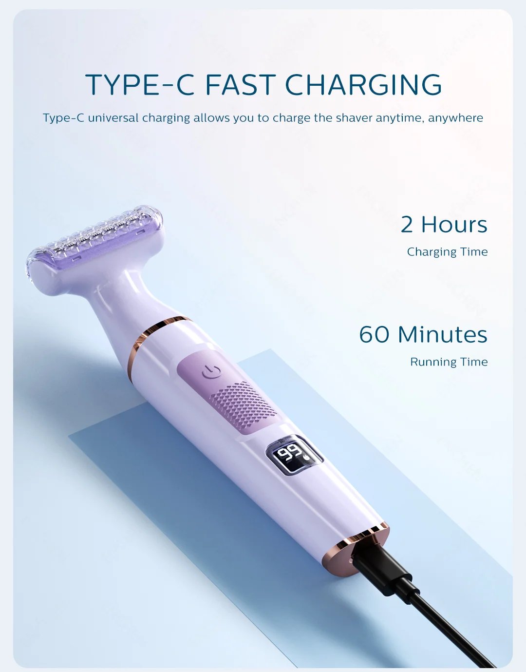 3-in-1 Women's Hair Trimmer