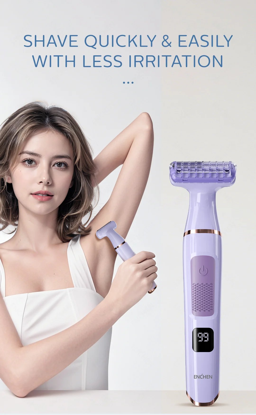 3-in-1 Women's Hair Trimmer