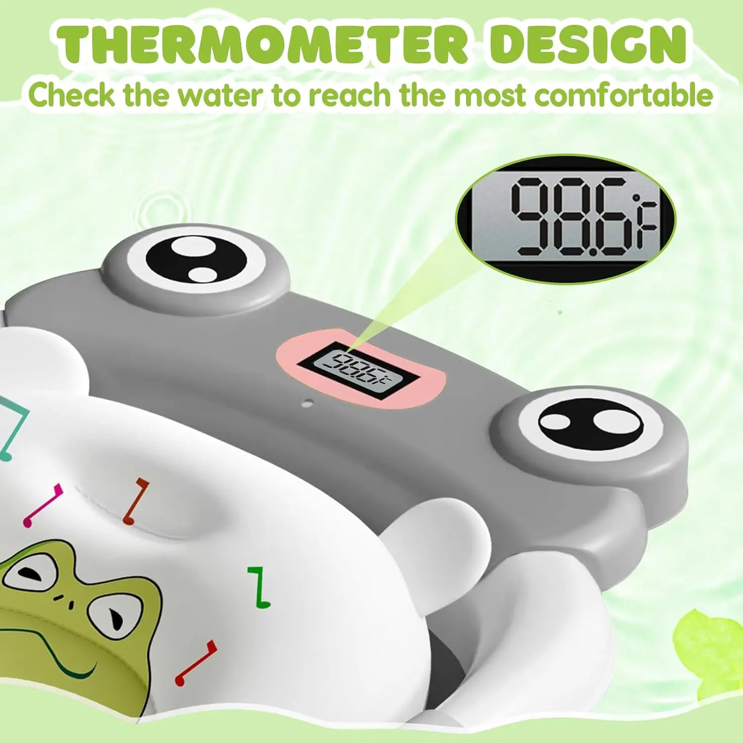 Baby Bath Tub with Bath Cushion Foldable Bathtub with Thermometer Shower Cap Shower Brush for Newborn and Toddler 0-36 Months Baby Bath Tub with Bath Cushion Foldable Bathtub with Thermometer Shower Cap Shower Brush for Newborn and Toddler 0-36 Months