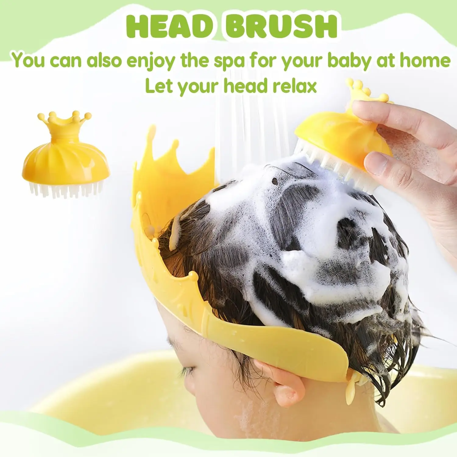 Baby Bath Tub with Bath Cushion Foldable Bathtub with Thermometer Shower Cap Shower Brush for Newborn and Toddler 0-36 Months Baby Bath Tub with Bath Cushion Foldable Bathtub with Thermometer Shower Cap Shower Brush for Newborn and Toddler 0-36 Months