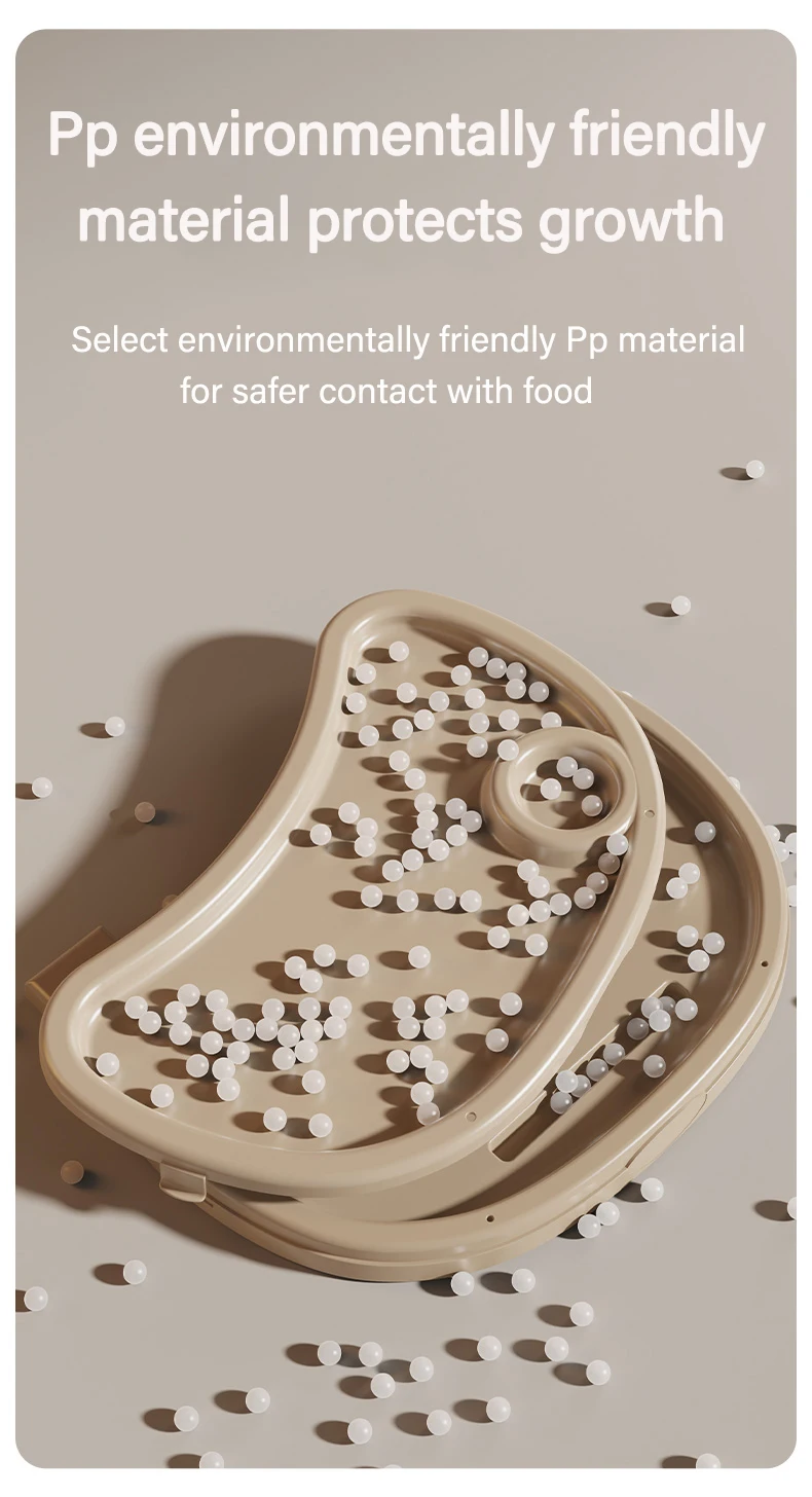 Infant High Chair with Electric Swing Mode, Multi-Level Adjustable Recline for Sleeping/Eating, Removable Cushion, Anti-Standing