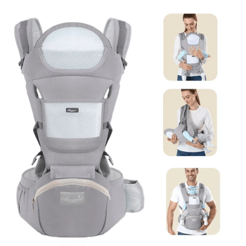 2-in-1 Hip Seat Baby Carrier
