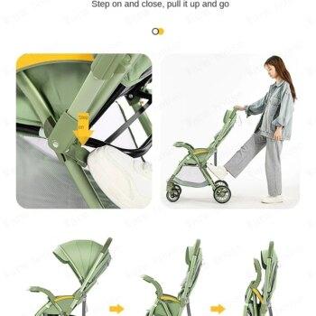 Bi-directional High Landscape Baby Stroller