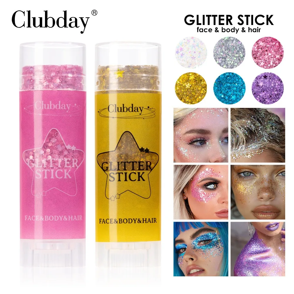 Sparkling Sequins Glitter Gel Stick Highgloss Shine White Pearl Pink Eyeshadow Glitter Face Body Painting Brighten Stage Makeup Sparkling Sequins Glitter Gel Stick Highgloss Shine White Pearl Pink Eyeshadow Glitter Face Body Painting Brighten Stage Makeup