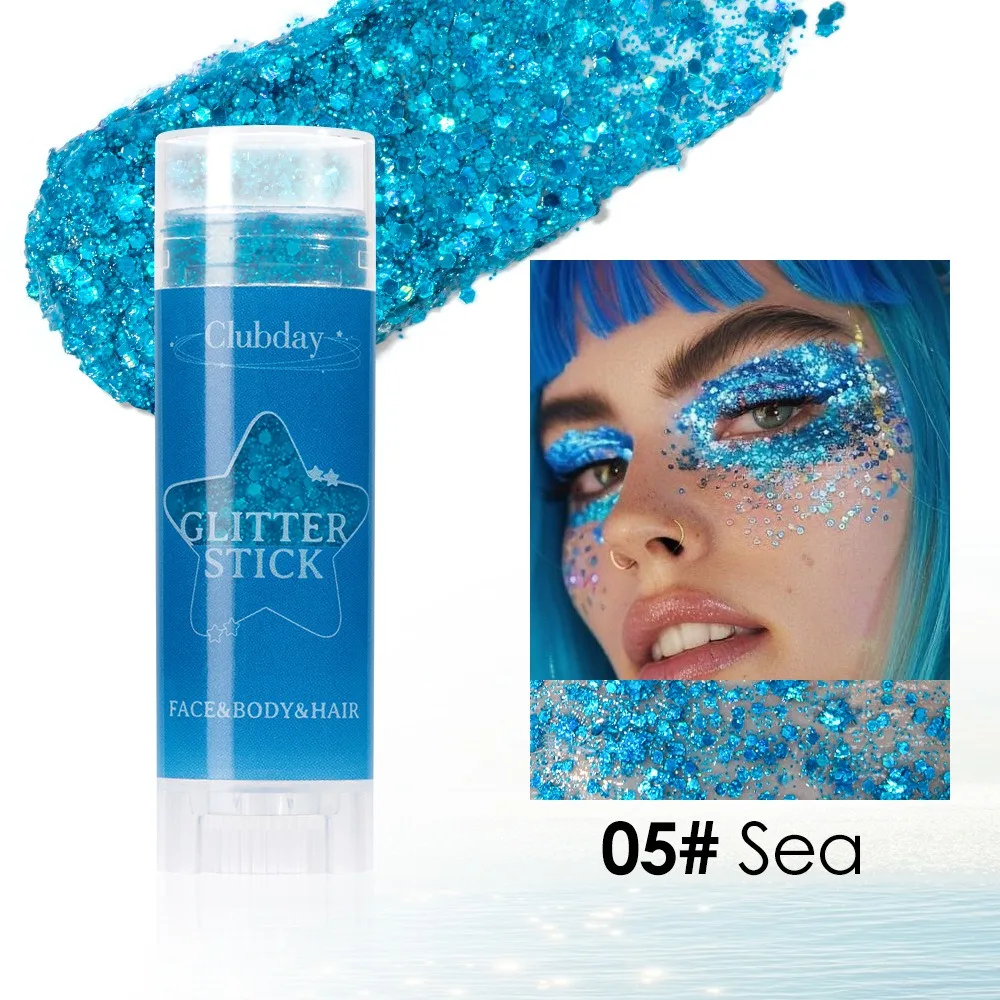 Sparkling Sequins Glitter Gel Stick Highgloss Shine White Pearl Pink Eyeshadow Glitter Face Body Painting Brighten Stage Makeup Sparkling Sequins Glitter Gel Stick Highgloss Shine White Pearl Pink Eyeshadow Glitter Face Body Painting Brighten Stage Makeup