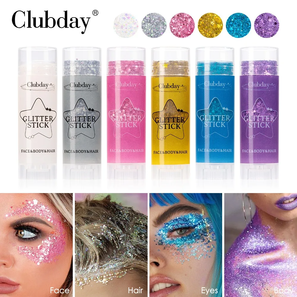 Sparkling Sequins Glitter Gel Stick Highgloss Shine White Pearl Pink Eyeshadow Glitter Face Body Painting Brighten Stage Makeup Sparkling Sequins Glitter Gel Stick Highgloss Shine White Pearl Pink Eyeshadow Glitter Face Body Painting Brighten Stage Makeup