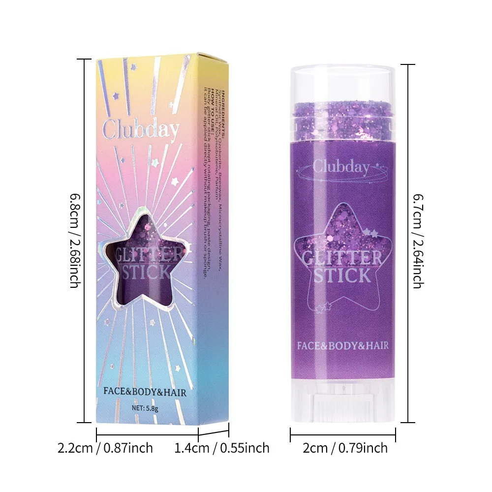 Sparkling Sequins Glitter Gel Stick Highgloss Shine White Pearl Pink Eyeshadow Glitter Face Body Painting Brighten Stage Makeup Sparkling Sequins Glitter Gel Stick Highgloss Shine White Pearl Pink Eyeshadow Glitter Face Body Painting Brighten Stage Makeup