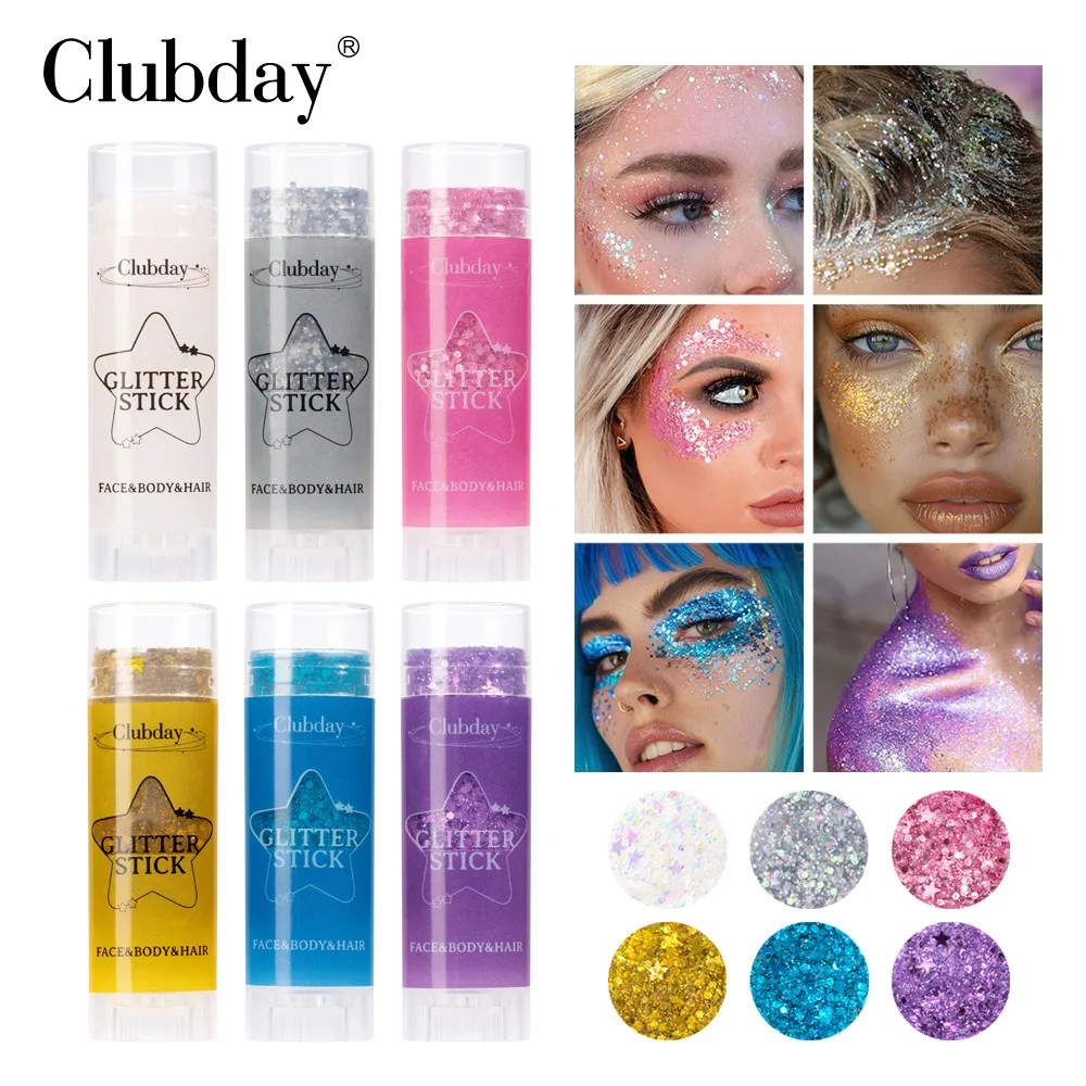 Sparkling Sequins Glitter Gel Stick Highgloss Shine White Pearl Pink Eyeshadow Glitter Face Body Painting Brighten Stage Makeup Sparkling Sequins Glitter Gel Stick Highgloss Shine White Pearl Pink Eyeshadow Glitter Face Body Painting Brighten Stage Makeup