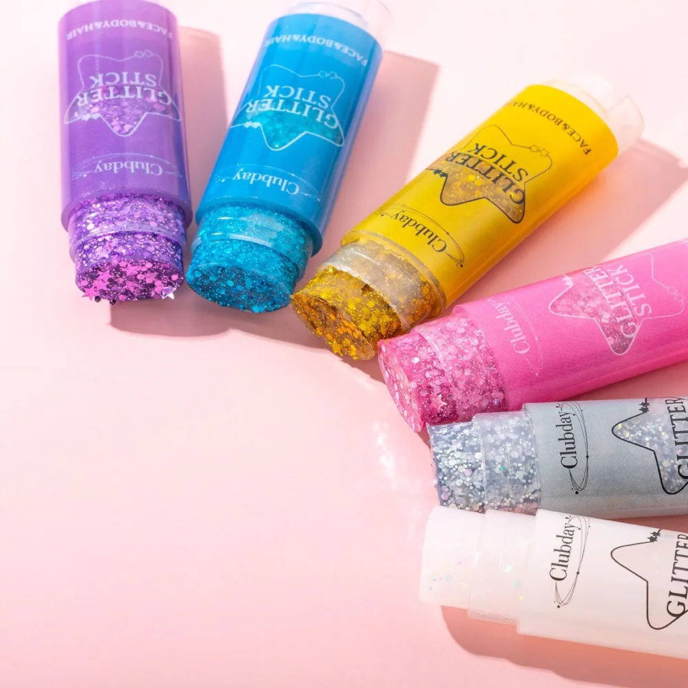 Sparkling Sequins Glitter Gel Stick Highgloss Shine White Pearl Pink Eyeshadow Glitter Face Body Painting Brighten Stage Makeup Sparkling Sequins Glitter Gel Stick Highgloss Shine White Pearl Pink Eyeshadow Glitter Face Body Painting Brighten Stage Makeup