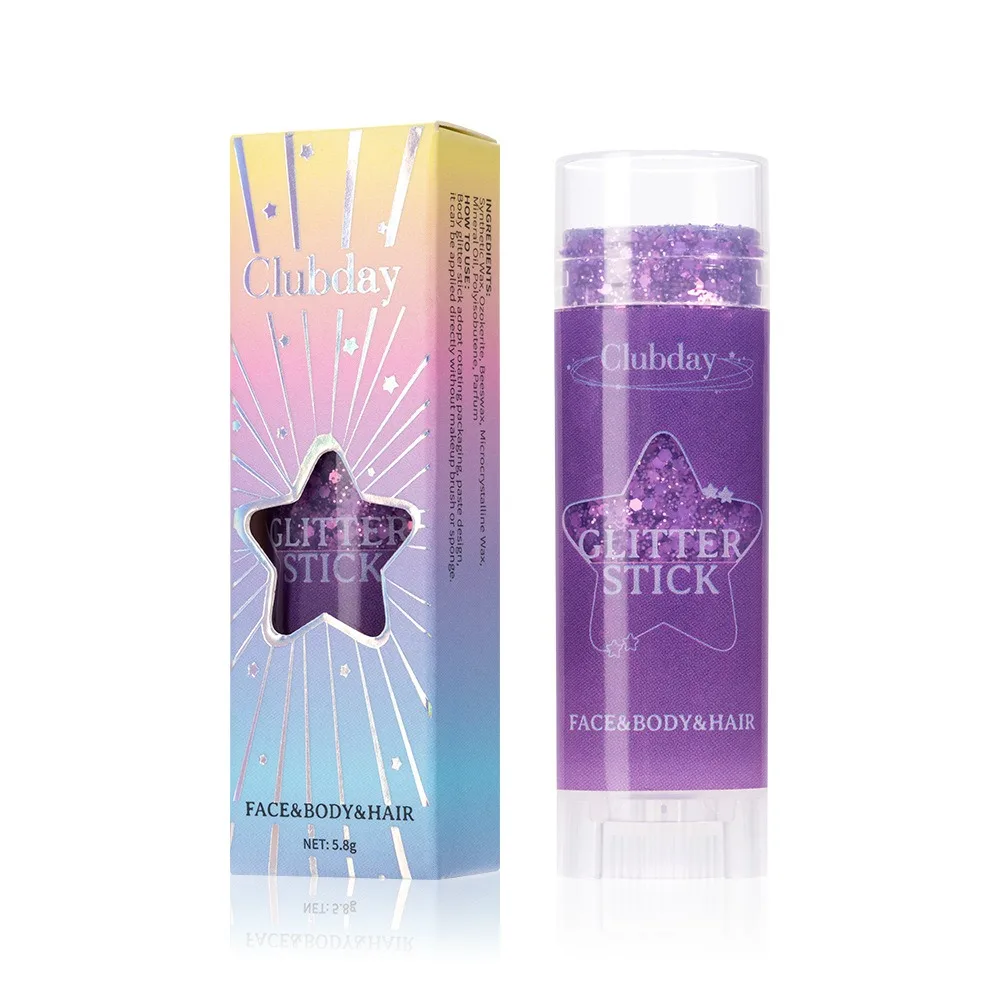 Sparkling Sequins Glitter Gel Stick Highgloss Shine White Pearl Pink Eyeshadow Glitter Face Body Painting Brighten Stage Makeup Sparkling Sequins Glitter Gel Stick Highgloss Shine White Pearl Pink Eyeshadow Glitter Face Body Painting Brighten Stage Makeup