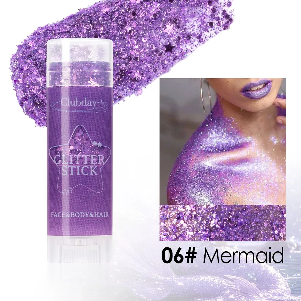 Sparkling Sequins Glitter Gel Stick Highgloss Shine White Pearl Pink Eyeshadow Glitter Face Body Painting Brighten Stage Makeup Sparkling Sequins Glitter Gel Stick Highgloss Shine White Pearl Pink Eyeshadow Glitter Face Body Painting Brighten Stage Makeup